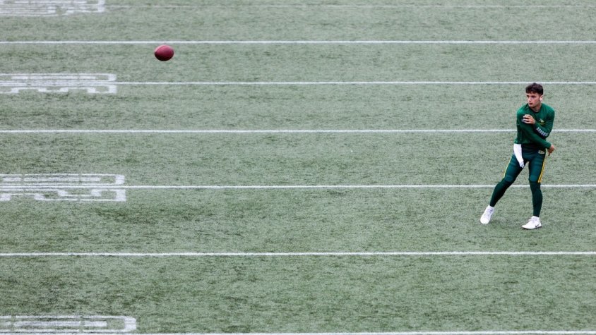 En Guillem és 'quarterback', que són els líders de l'equip