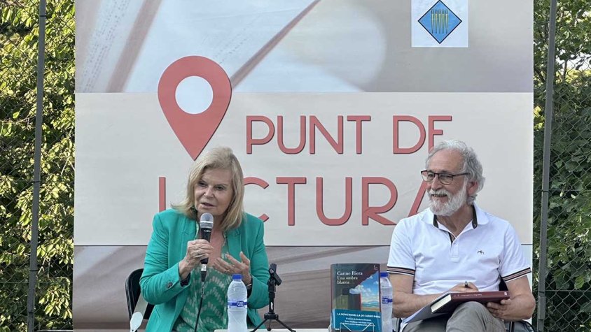 Carme Riera segona ponent del cicle Punt de Lectura a Agullana