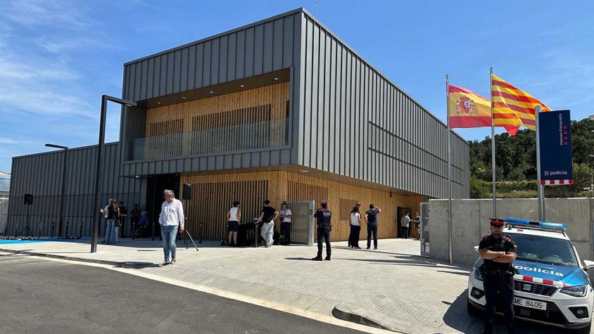 Avui s'ha inaugurat la nova comissaria dels Mossos a la Jonquera