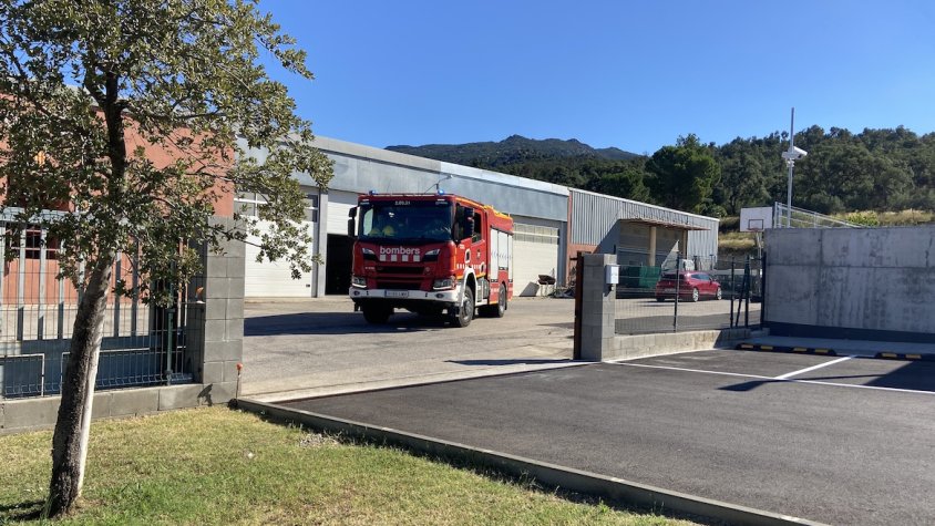 El de la Jonquera és el parc de voluntaris amb més sortides de tota la demarcació