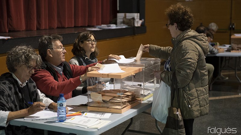 Un instant de la jornada, a la Jonquera