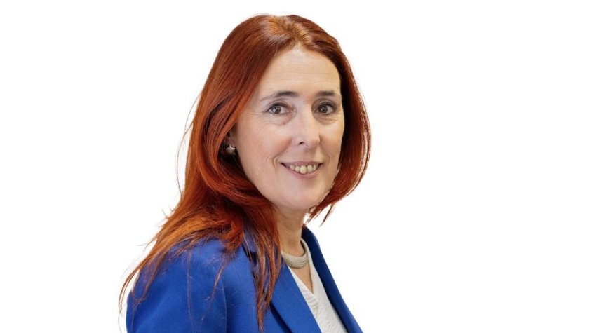 Sònia Martínez, en la imatge de campanya que va utilitzar Junts