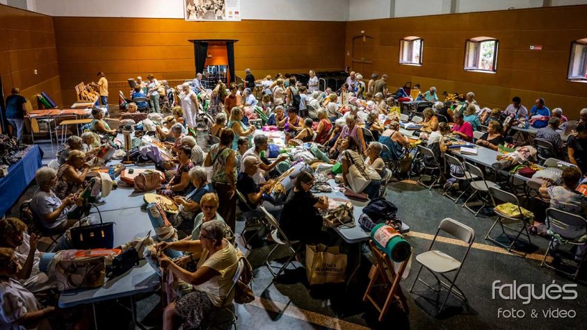 Selecció de fotografies de la Trobada de Puntaires 2024