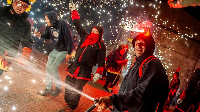 Segon àlbum de fotografies de la Festa Major 2024. Correfoc dissabte nit.