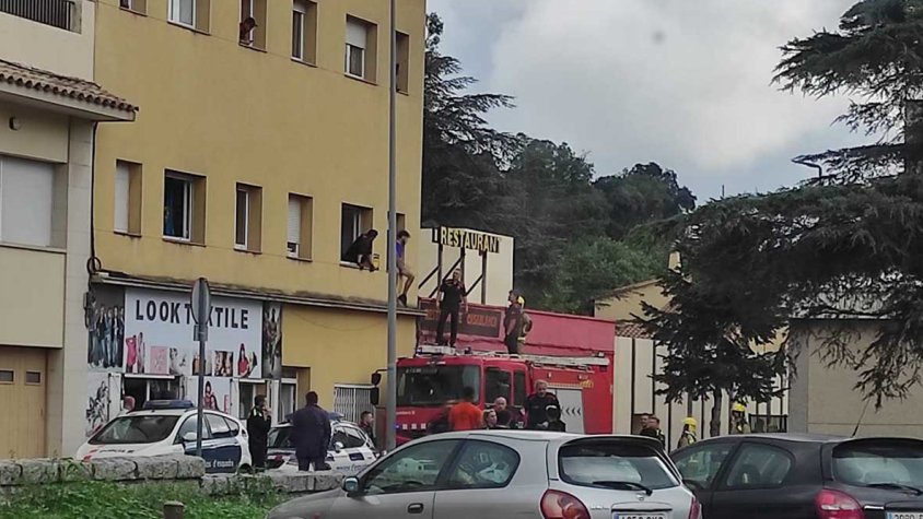Dos detinguts en un intent frustrat d'ocupació al carrer Nord