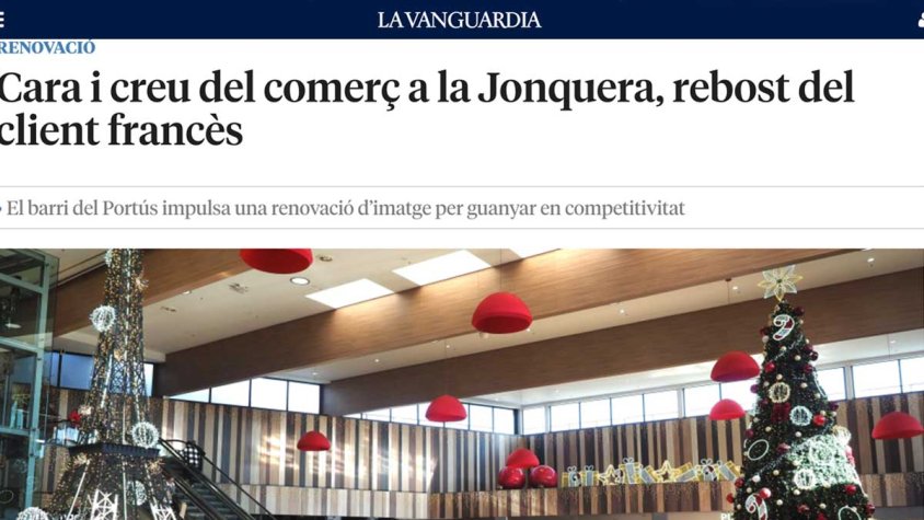 El comerç a la Jonquera i al Portús, a La Vanguardia