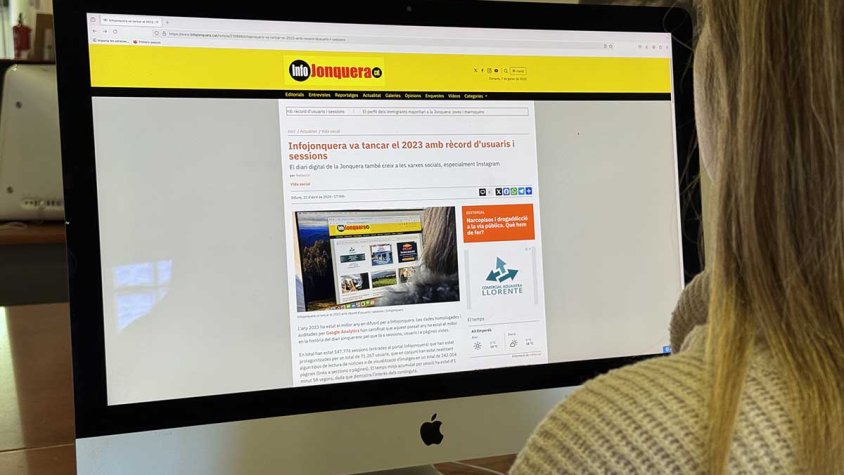 Infojonquera: així ha estat la difusió auditada el 2024