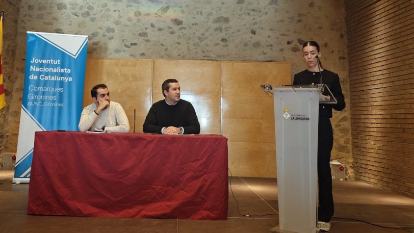 L'Ona, parlant el dia que va ser escollida