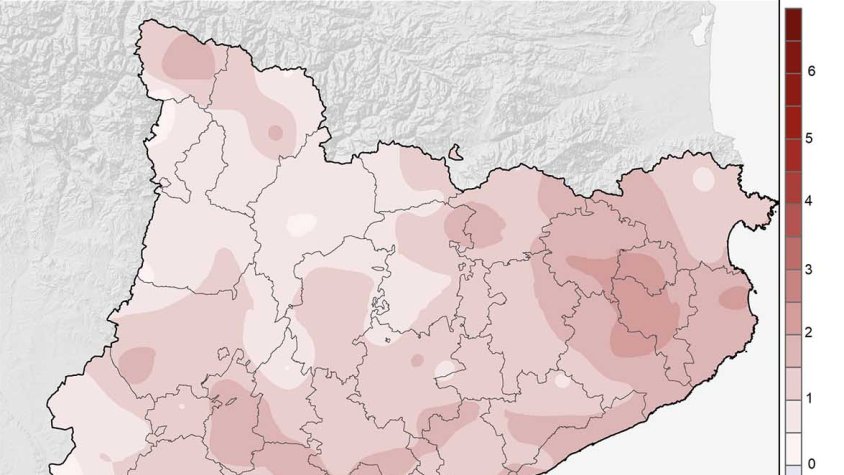 Resum meteorològic del gener a la Jonquera