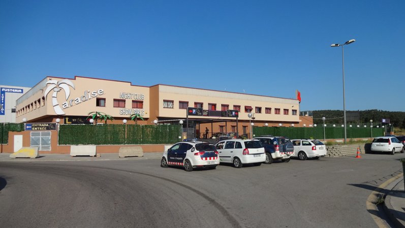 Imatge d'arxiu de l'únic prostíbul en actiu a la Jonquera.