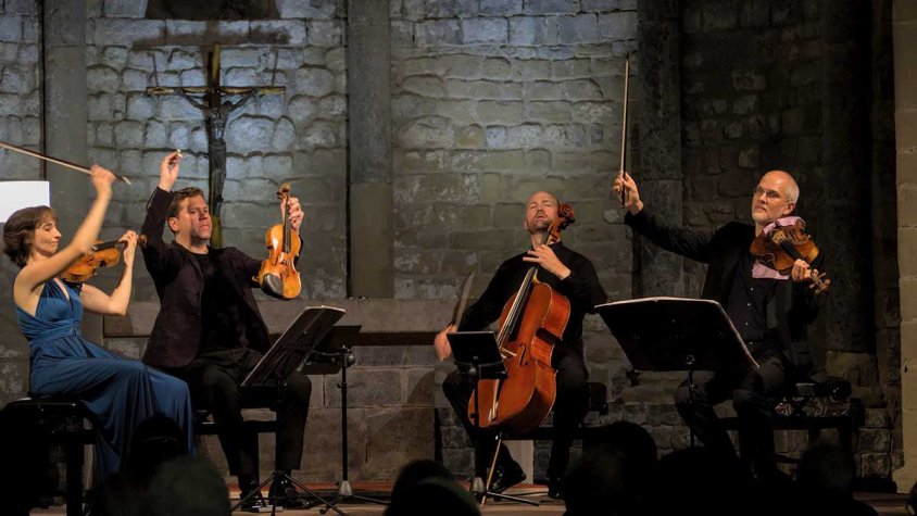 El Quartet Casals en el festival Schubertíada