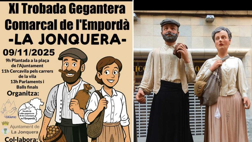 La Jonquera acollirà l’onzena Trobada Gegantera Comarcal de l’Empordà