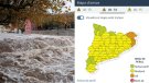 Alerta per fortes pluges dimarts a l'Alt Empordà