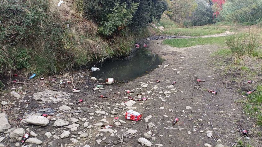 Enèsima mostra d’incivisme al riu Llobregat d’Empordà