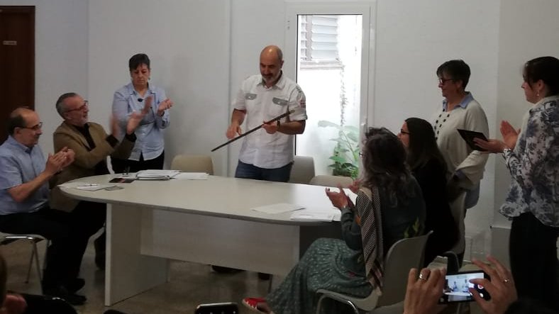 Un instant del ple d'Agullana