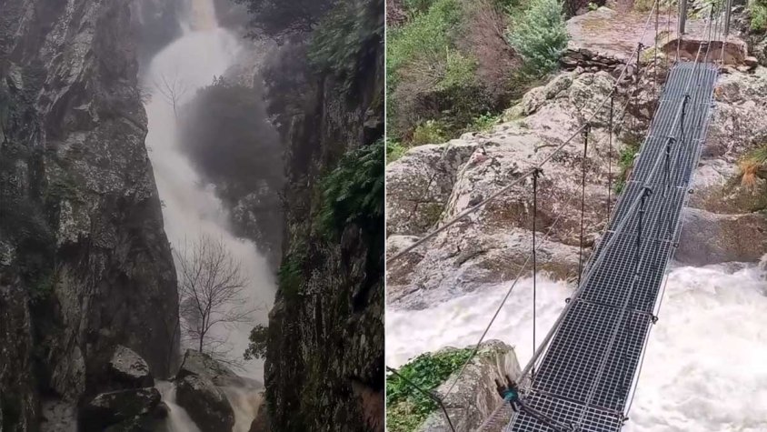 Les pluges de finals de desembre aporten imatges de rius i rieres cabaloses