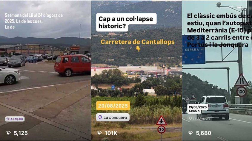 Alguns dels Reels més vistos el 2025 a l'Instagram d'Infojonquera