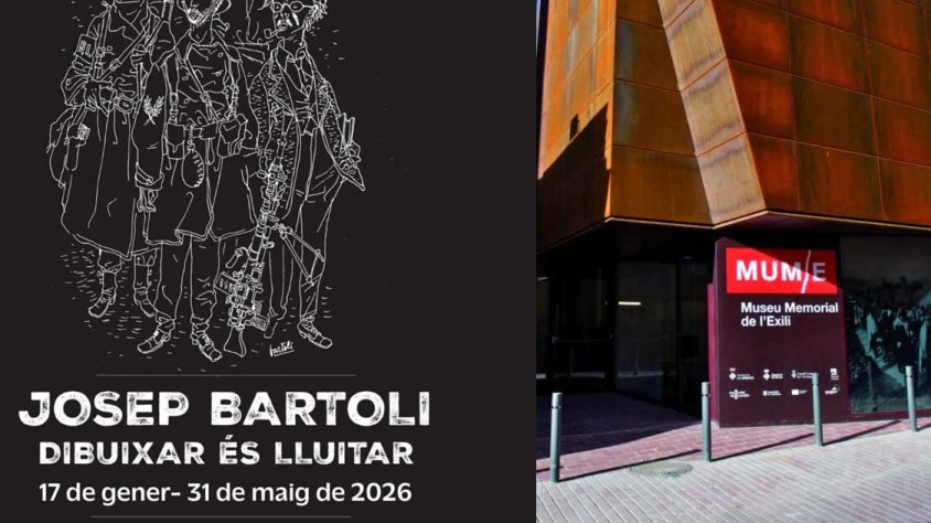 El MUME acull l’exposició “Josep Bartolí: Dibuixar és lluitar” sobre l’artista de l’exili republicà