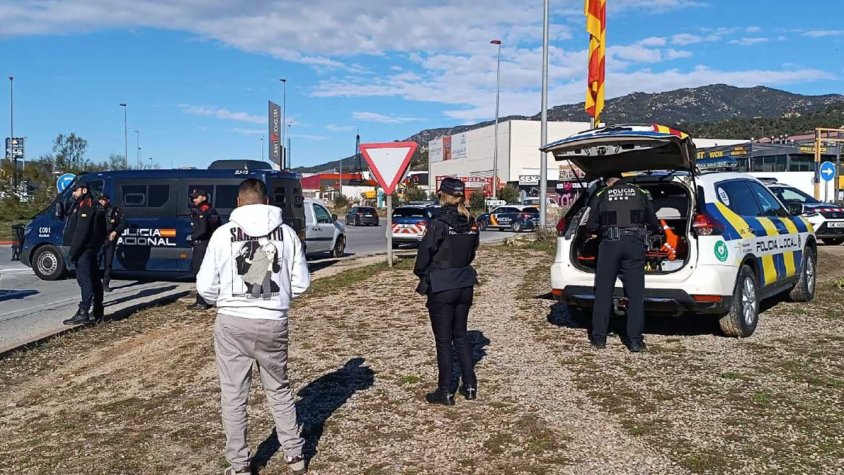 Resultats del dispositiu policial conjunt del 23 de gener