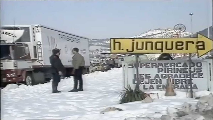 Vídeo. 40 anys d’una nevada que va deixar incomunicada la Jonquera