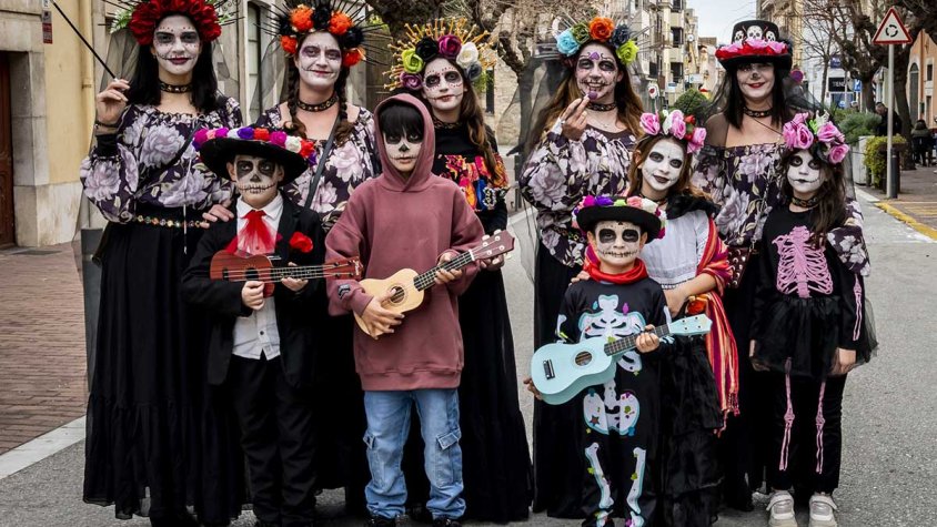 Una de les imatges que ens ha deixat el carnaval de la Jonquera