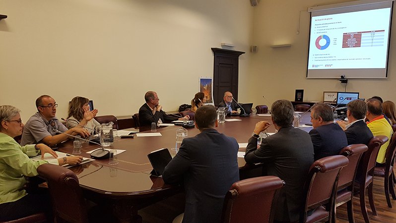 Imatge de la reunió de dijous