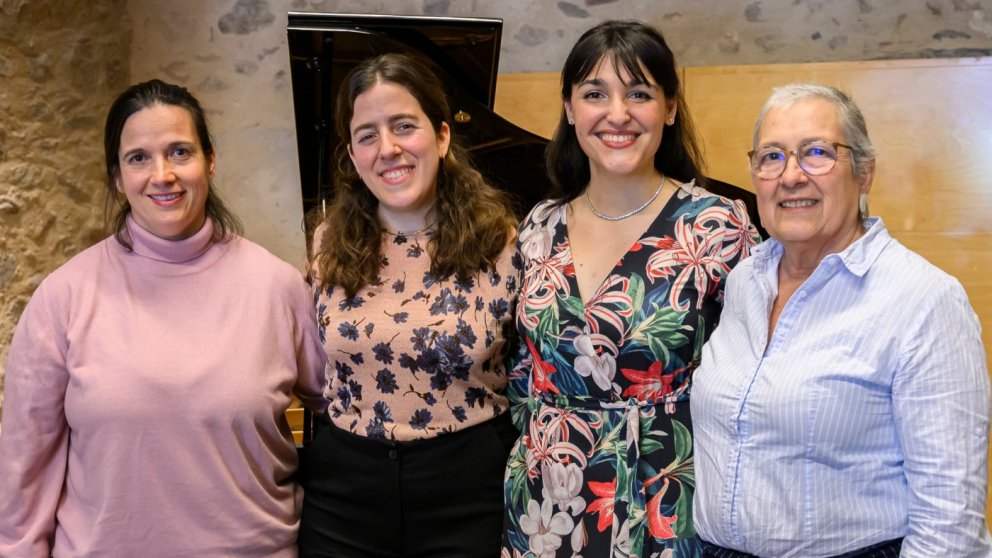 Any Conxita Badia a la Jonquera. Així ha anat el recital de la soprano Maria Bañeras i la pianista Alícia Daufí