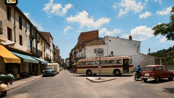 De la 'calle José Antonio' al carrer Major: seixanta anys de transformació urbana