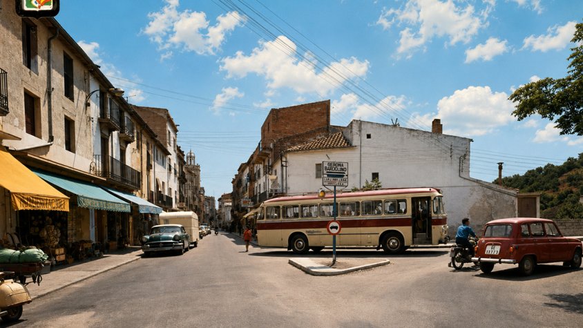 De la 'calle José Antonio' al carrer Major: seixanta anys de transformació urbana