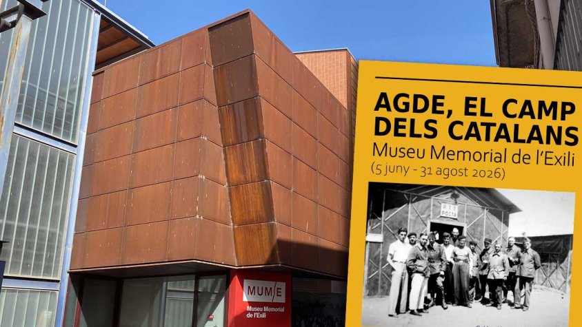 El MUME inaugurarà l’exposició Agde, el camp dels catalans amb una visita guiada i música de memòria històrica