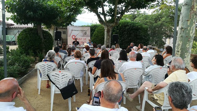 L'acte va ser molt concorregut