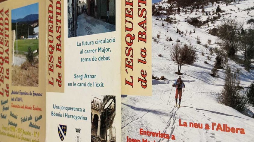 Una secció de la revista de la Jonquera, L'Esquerda de la Bastida, que 'ho petava'